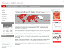 Tablet Screenshot of expolink.net